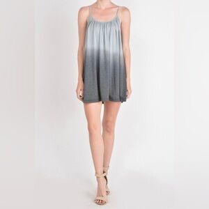 Women's Mini Dress, Spaghetti Strap Dress, Dip Dye